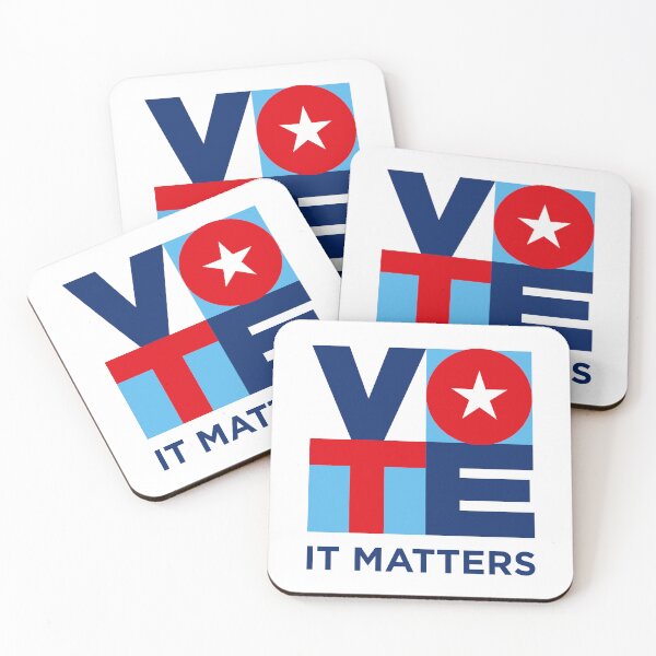 Item preview, Vote It Matters, US election 2024 designed and sold by Rajan Supal.
