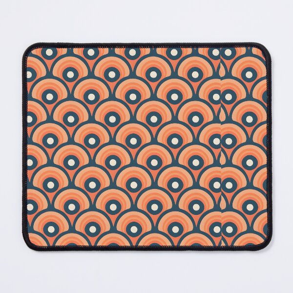 Item preview, Mid Century Modern  Geometric  Circles ,  Orange designed and sold by Prints and Lifestyle.