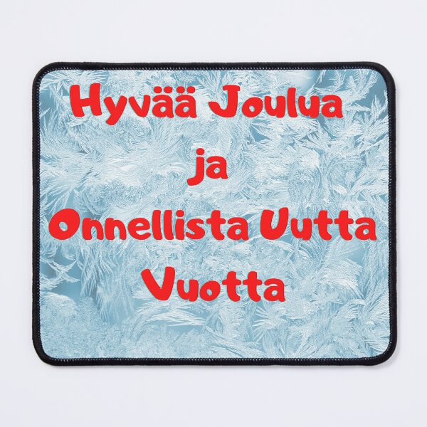 Item preview, Hyvää Joulua, Merry Christmas in Finnish designed and sold by Alelmisira.