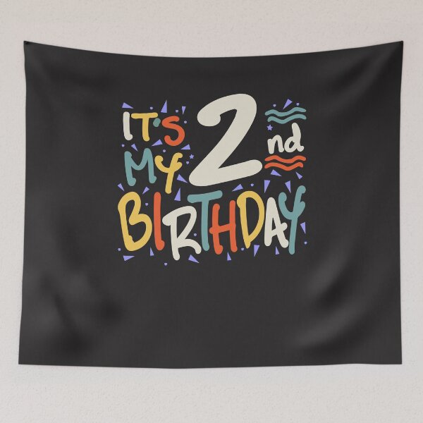 Item preview, Kids It's My 2nd Birthday 2 Two Happy Birthday Boys Girls designed and sold by cidolopez.