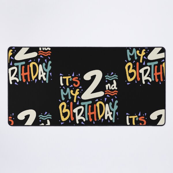 Item preview, Kids It's My 2nd Birthday 2 Two Happy Birthday Boys Girls designed and sold by cidolopez.