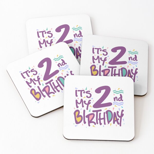 Item preview, Kids It's My 2nd Birthday 2 Two Happy Birthday Boys Girls designed and sold by cidolopez.