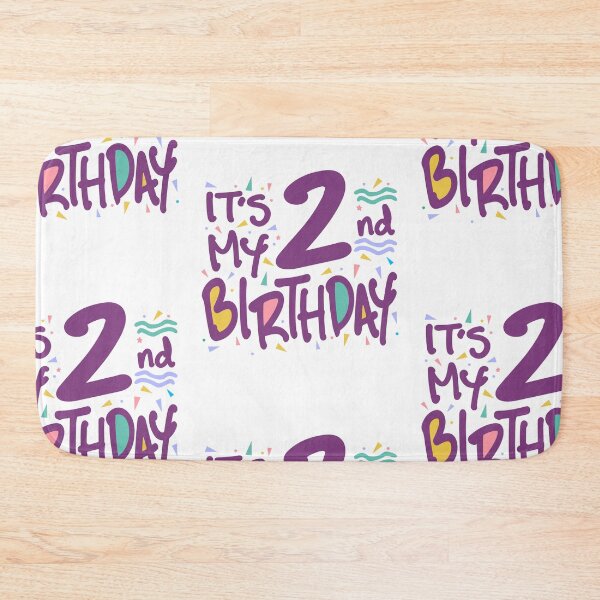 Item preview, Kids It's My 2nd Birthday 2 Two Happy Birthday Boys Girls designed and sold by cidolopez.