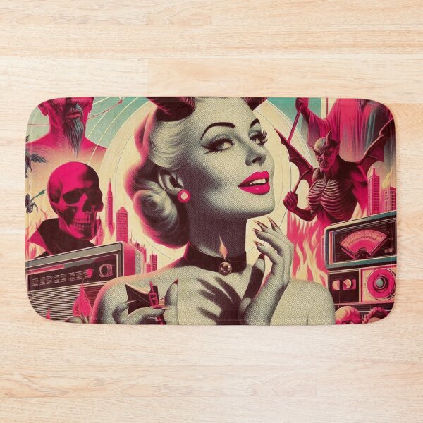 Item preview, Retro Devil Woman designed and sold by PulpVintage.