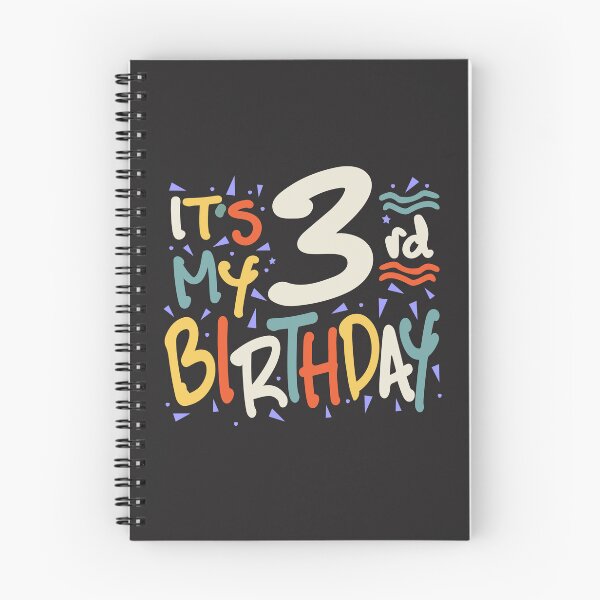 Item preview, Kids It's My 3rd Birthday 3 Three Happy Birthday Boys Girls designed and sold by cidolopez.