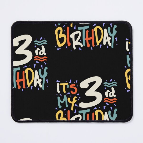 Item preview, Kids It's My 3rd Birthday 3 Three Happy Birthday Boys Girls designed and sold by cidolopez.