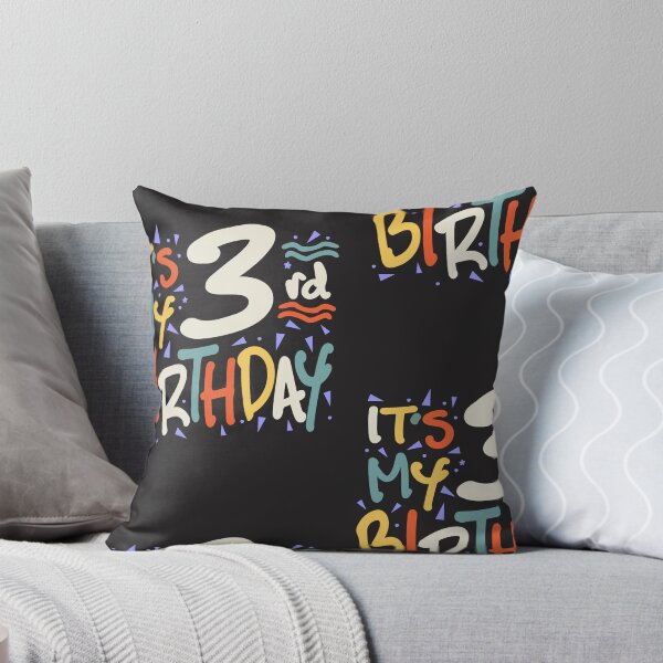 Item preview, Kids It's My 3rd Birthday 3 Three Happy Birthday Boys Girls designed and sold by cidolopez.