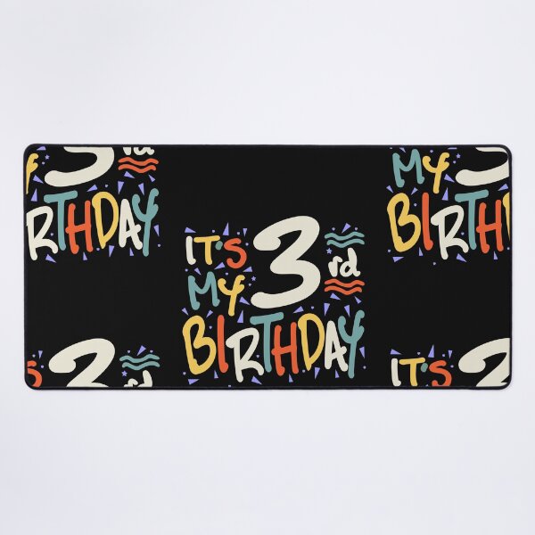 Item preview, Kids It's My 3rd Birthday 3 Three Happy Birthday Boys Girls designed and sold by cidolopez.