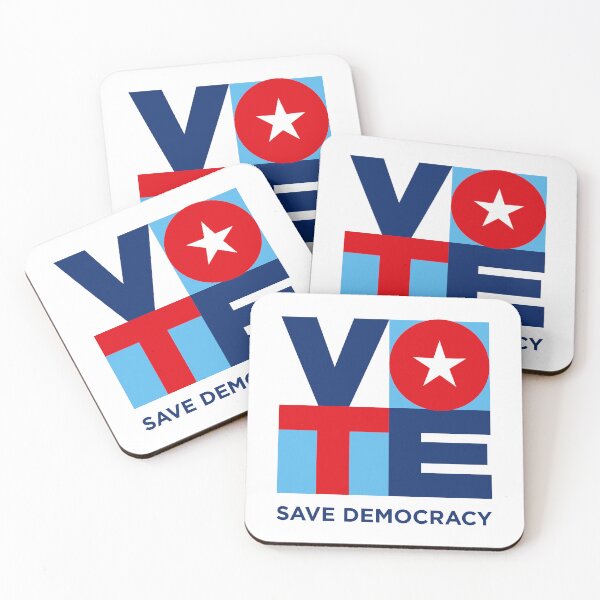 Item preview, Vote, Save Democracy, USA election 2024 designed and sold by Rajan Supal.