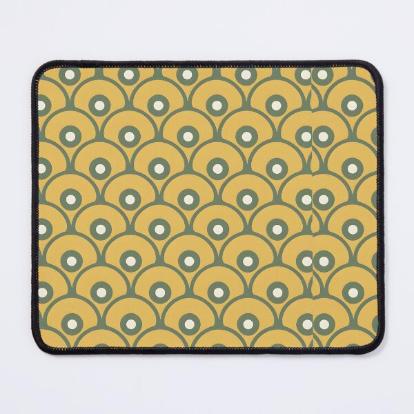 Item preview, Mid Century Modern  Geometric  Circles ,  Yellow designed and sold by Prints and Lifestyle.
