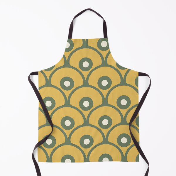 Item preview, Mid Century Modern Geometric Circles , Yellow designed and sold by Prints and Lifestyle.
