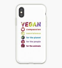 VEGAN iPhone Case