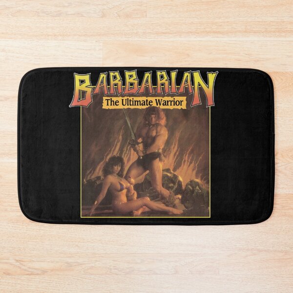 Item preview, Barbarian The Ultimate Warrior Game Cover HD designed and sold by Retr0Tshirts.