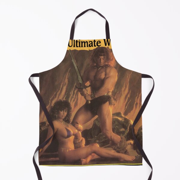 Item preview, Barbarian The Ultimate Warrior Game Cover HD designed and sold by Retr0Tshirts.