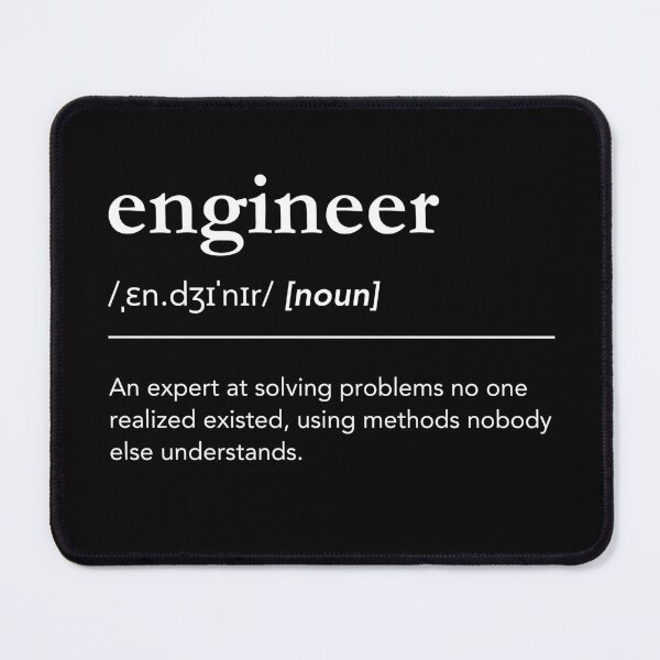 Item preview, Funny Definition of Engineer, Engineer Dictionary designed and sold by lagunaklein.
