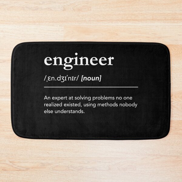 Item preview, Funny Definition of Engineer, Engineer Dictionary designed and sold by lagunaklein.