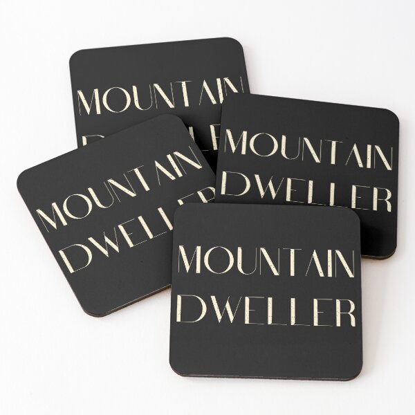 Item preview, MOUNTAIN DWELLER: Art for Mountain, Nature & Hiking lovers designed and sold by KeikoIkari.