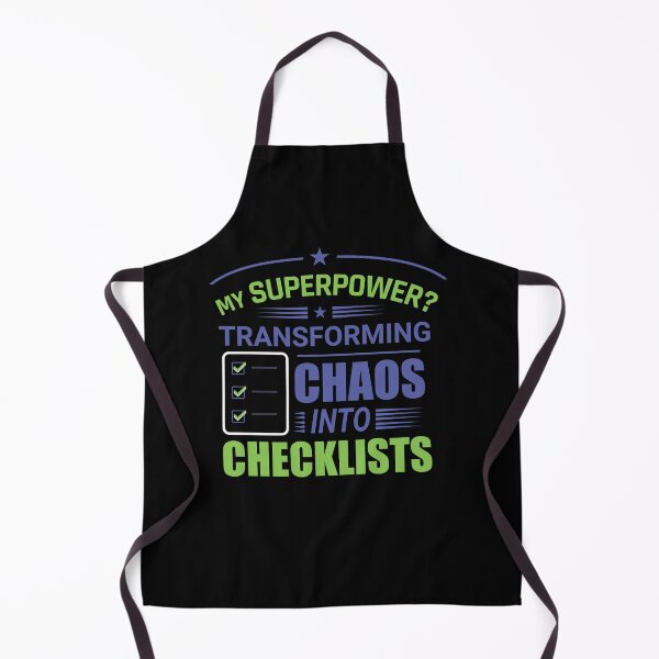 Item preview, My Superpower? Turning Chaos into Checklists designed and sold by Dot1001.