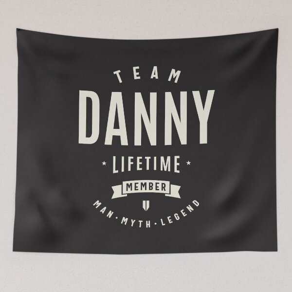 Item preview, Team Danny Lifetime Member Funny Name Danny designed and sold by cidolopez.