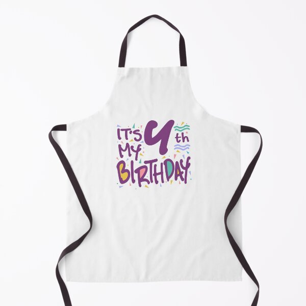 Item preview, Kids It's My 4th Birthday 4 Four Happy Birthday Boys Girls designed and sold by cidolopez.
