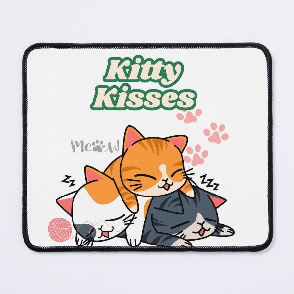 Item preview, Purrfectly Cute" "Whisker Wonders" "Meowgical Moments" "Kitty Kisses" "Paws & Cuddles", #FurryFriends #Whiskers #Meow #CatDesign #PetArt #KawaiiCat #CatVibes designed and sold by Med-th-ewolf.
