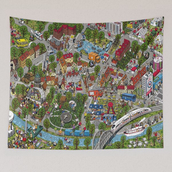 Item preview, Wittenberg hidden object picture designed and sold by Linientreu.