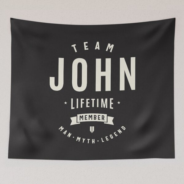 Item preview, Team John Lifetime Member Funny Name John designed and sold by cidolopez.