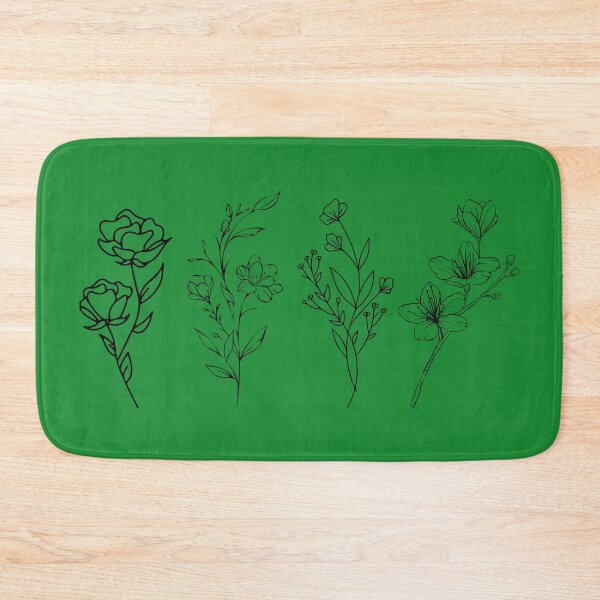 Item preview, Four Flowers designed and sold by Illustrated Faith.