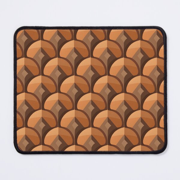 Item preview, Mid Century Modern  Geometric  Circles ,  Brown Orange designed and sold by Prints and Lifestyle.