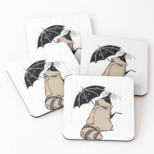 Item preview, Raccoon in the rain designed and sold by Steven-Mc-Bin.