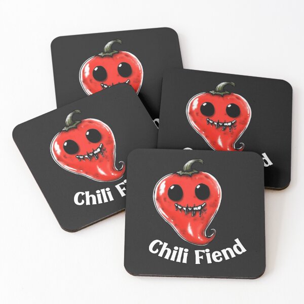 Item preview, Chili Fiend Kawaii Spooky Chili Monster For Spicy Food Fan designed and sold by KawaiiMotto.