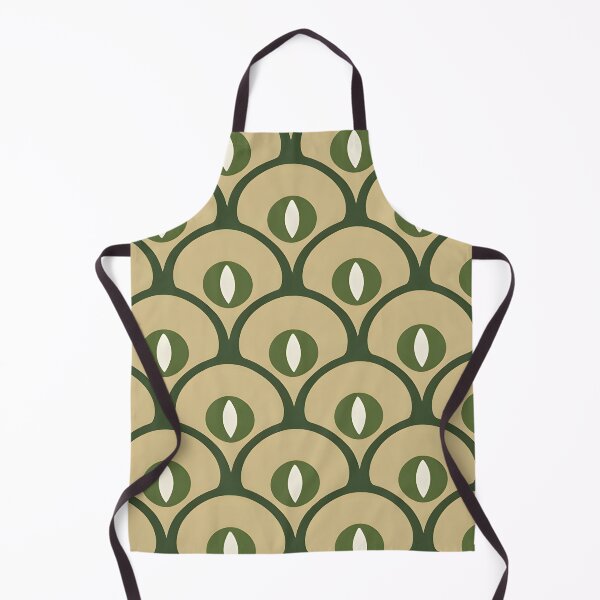 Item preview, Mid Century Modern Geometric Circles , Olive Green designed and sold by Prints and Lifestyle.