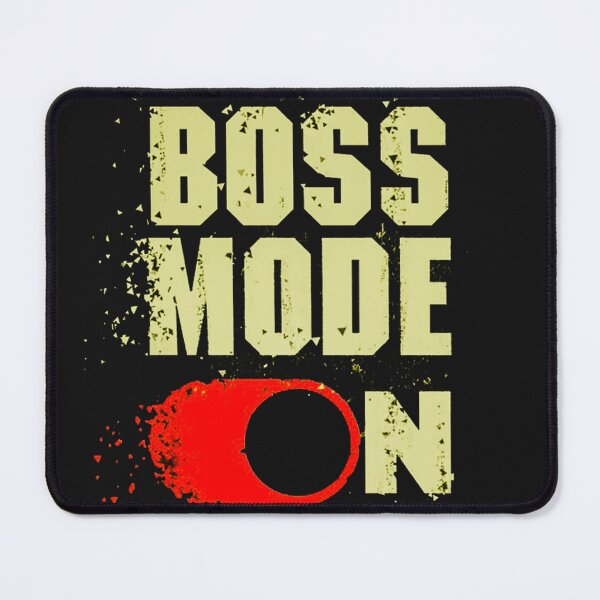 Item preview, BOSS MODE ON designed and sold by GraphicoGear.