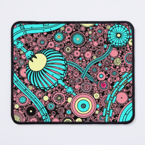 Item preview, Moebius Inspired,Cyberpunk Pattern, Pastel widgets designed and sold by Smash-420.