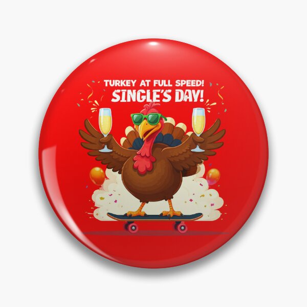 Item preview, Party Turkey: Colorful Madness on Single's Day! designed and sold by maritas22.