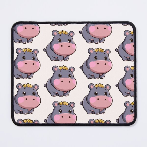 Item preview, Pygmy hippo design, Baby hippo, Moo Deng desing, Moo Deng stickers. Playful Hippo Trending  designed and sold by RosieArtGallery.