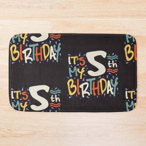 Item preview, Kids It's My 5th Birthday 5 Five Happy Birthday Boys Girls designed and sold by cidolopez.
