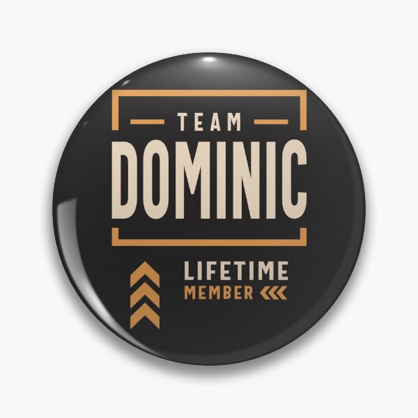 Item preview, Team Dominic Lifetime Member Funny Name Dominic designed and sold by cidolopez.