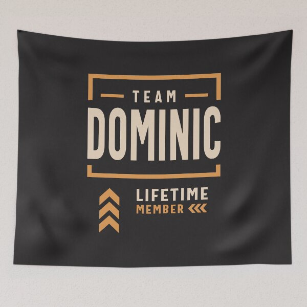 Item preview, Team Dominic Lifetime Member Funny Name Dominic designed and sold by cidolopez.