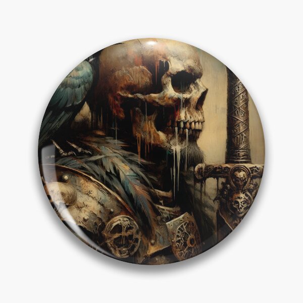 Item preview, Medieval Skeleton Knight designed and sold by GalleryBrisArt.