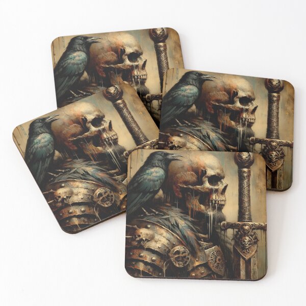 Item preview, Medieval Skeleton Knight designed and sold by GalleryBrisArt.