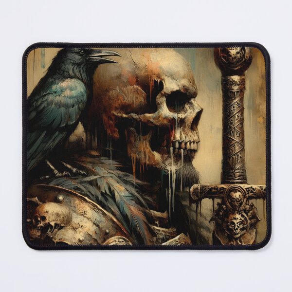 Item preview, Medieval Skeleton Knight designed and sold by GalleryBrisArt.