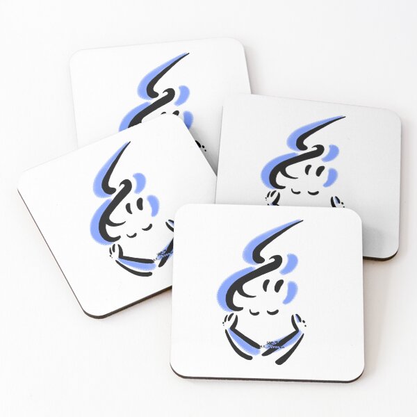 Item preview, Kopie von Self hug Drawing black and Blue designed and sold by AK-Hevonen.