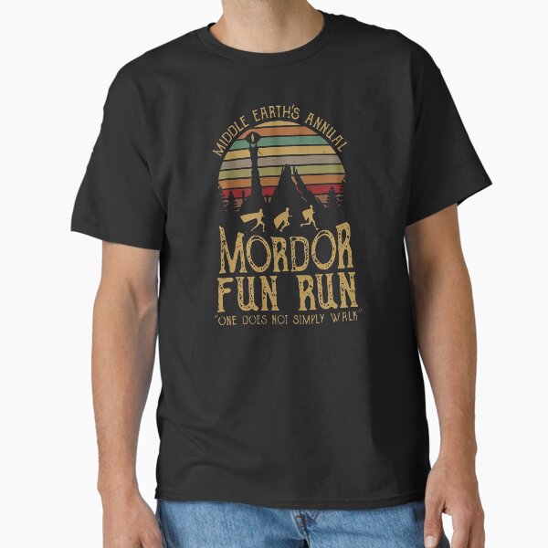 Item preview, Middle Earths Annual Mordor Fun Run designed and sold by heliantusannuus.