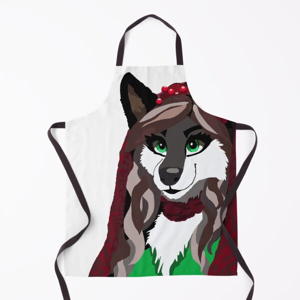 Item preview, Wolf Woman in Red designed and sold by KlakkDrawsStuff.