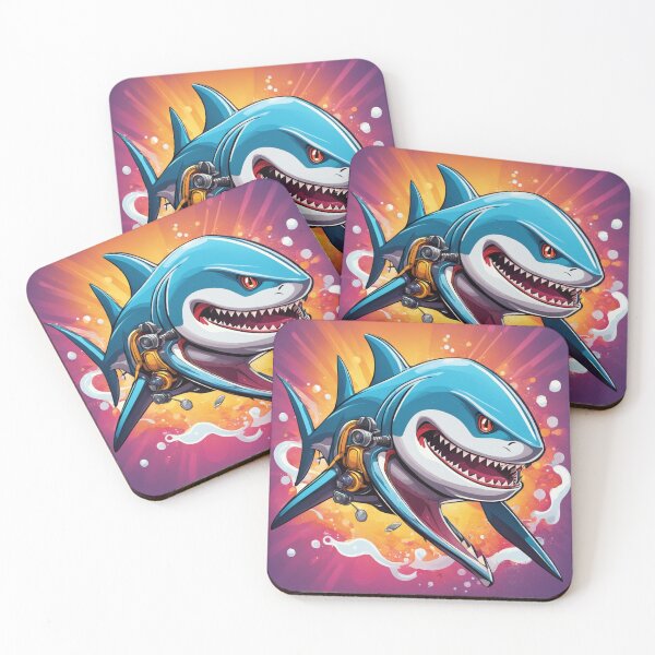 Item preview, Cyborg shark designed and sold by The-Lerach.