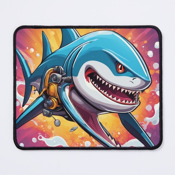 Item preview, Cyborg shark designed and sold by The-Lerach.