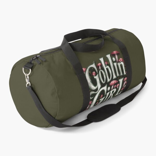 Item preview, Goblincore goblin girl - goblins aesthetic - gift for mushrooms lovers - red amanita fungi foraging designed and sold by Fantasy Cache.