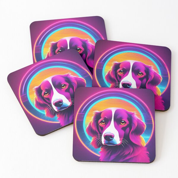 Item preview, Neon dogs designed and sold by The-Lerach.