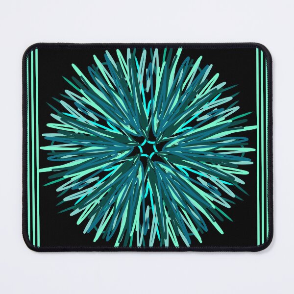 Item preview, Green and Blue star explosion design designed and sold by Stefrait-7.